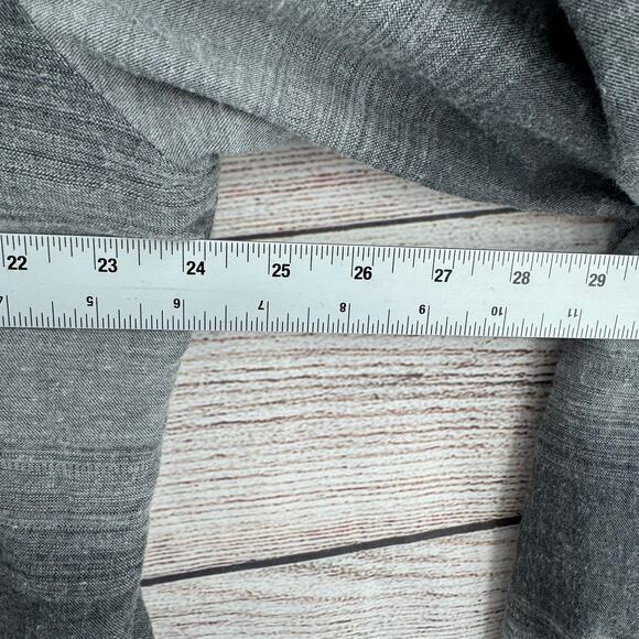 Travis Mathew Golf Towner Shirt Jacket Shacket Mens XXL Gray Black Sherpa - Picture 11 of 14